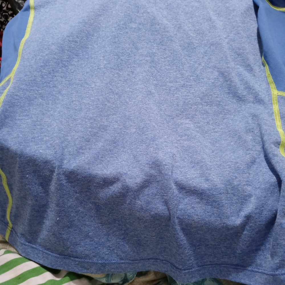 Blue and green xtra large womans shirt